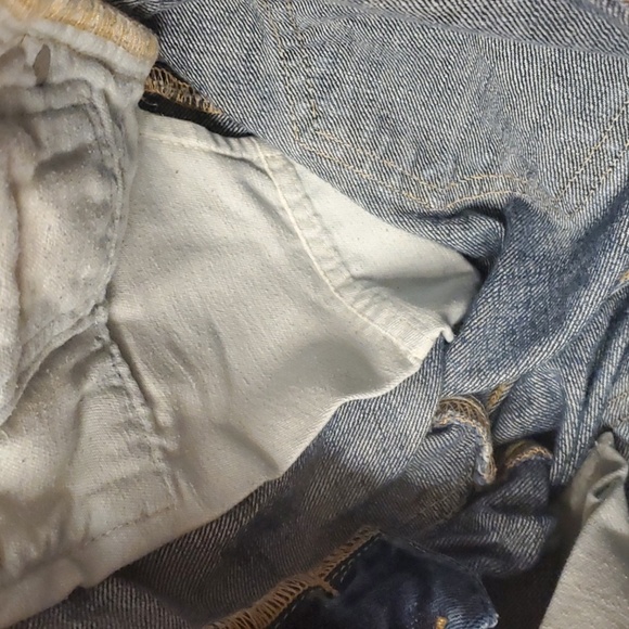 Abercrombie Jeans Boys Size 10 Blue Kilburn Low Rise Boot Distressed - Picture 14 of 16